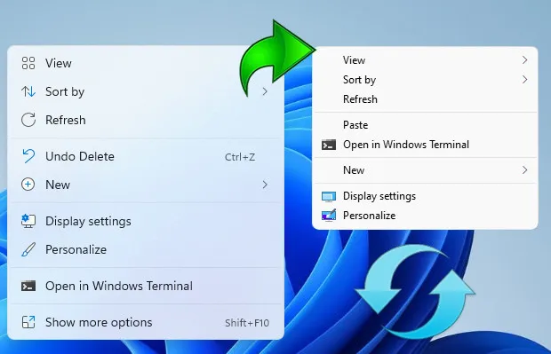让win11右键默认显示更多选项